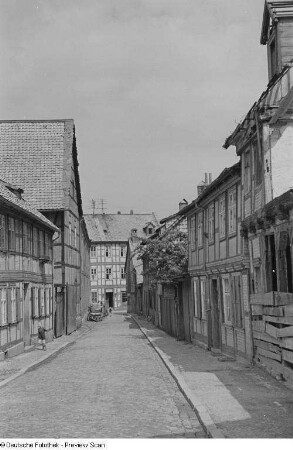 Blick in eine Straße der Altstadt