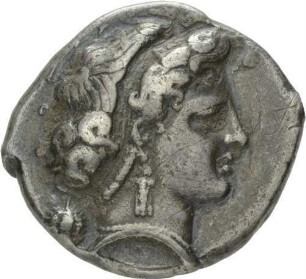 Didrachme aus Neapolis/ Campanien