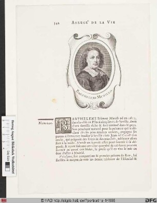 Bildnis Bartolomé Estéban Murillo