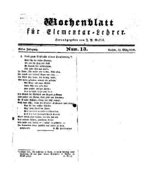 Lied zum Schlusse einer Conferenz