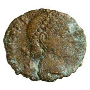 Münze, Aes 4, 364 - 378 n. Chr.