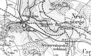 Sohland a. d. Spree. Meßtischblatt, Sekt. Schirgiswalde, 1882