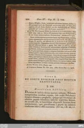 Caput II. De Sorte Hominum Post Mortem Exspectanda.