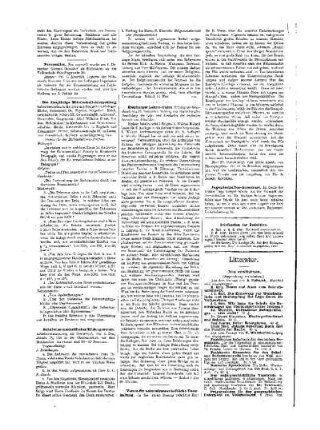 Litteratur : zweite Beilage zu Nr. 49 der Pädagogischen Reform