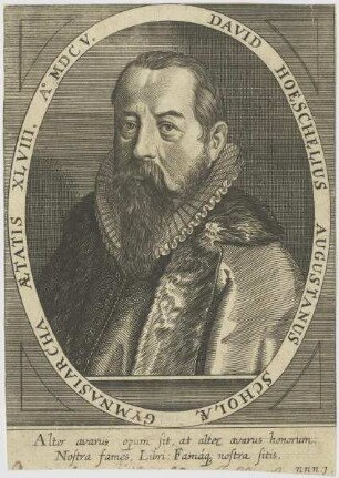 Bildnis des David Hoeschelius
