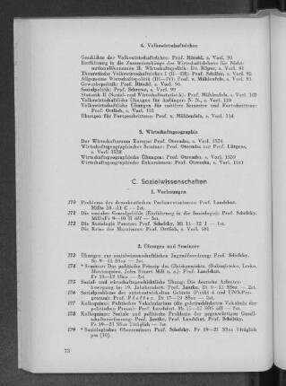 C. Sozialwissenschaften