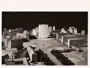Telefunken-Hochhaus, Berlin-Charlottenburg: Modellansicht