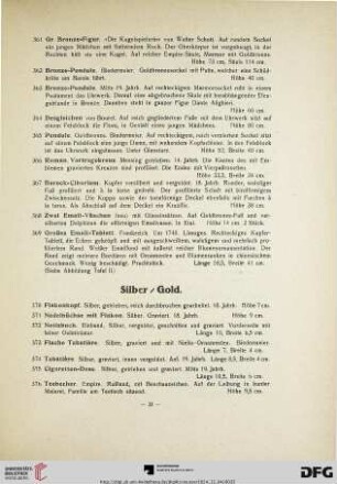 Silber/Gold (Nr. 370-426)