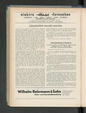 Naturbeobachtungen im Raakmoor