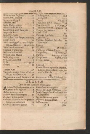 Glossae