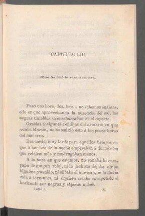 Capítulo LIII. - Cómo terminó la rara aventura.