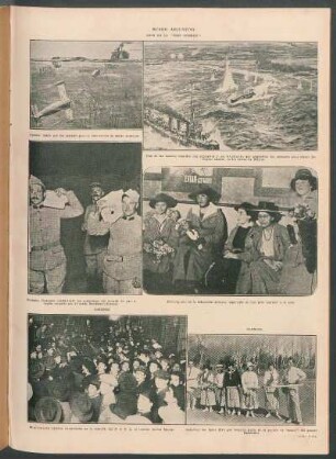 Ecos de la "post-guerre" [Dibujos y fotografías]