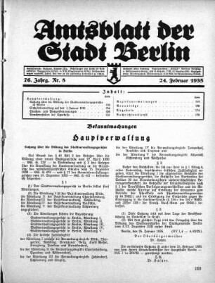 1935,8: Nr. 8, 24. Februar 1935