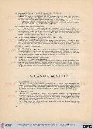 III Glasgemälde (Nr. 195-196)
