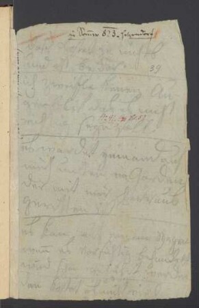 Konversationsheft 38 (erste Augusthälfte 1823)
