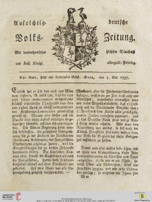 Erster Band. Fünf und Dreißigstes Stück