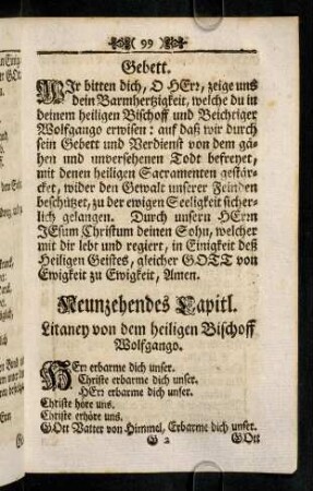 99-102, Neunzehendes Capitl