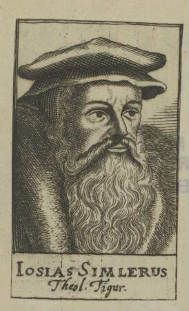 Bildnis des Iosias Simlerus