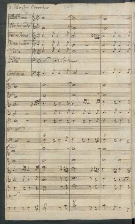 Suiten; orch, bc; C-Dur; TWV 55: C 3