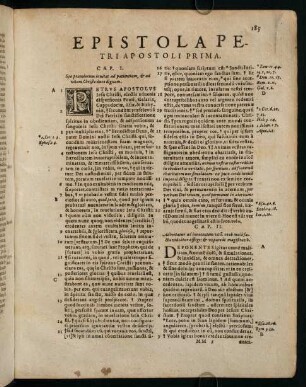 185-190, Epistola Petri apostoli prima