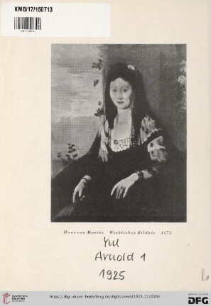 [Weibliches Bildnis 1872]