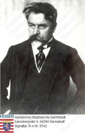 Nikisch, Arthur Prof. (1855-1922) / Porträt, Halbfigur