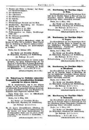 Anerkennung der Deutschen Schule in Rom : [Erziehung] ; [Für das Reich] ; [Amtliche Erlasse] ; [Amtlicher Teil]