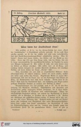 Heft 16 (2. Maiheft 1900)