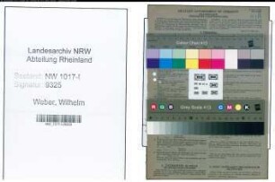 Entnazifizierung Wilhelm Weber , geb. 28.04.1902 (Technischer Angesstellter)