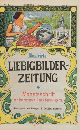 VI. Jahrg. Hamburg, 1. August 1901. No. 8.