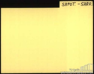 SAPOT.-SARO.