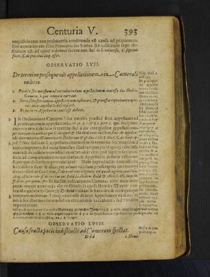 Observatio LVIII. Causa fractae pacis indistinctè ad Cameram spectat.