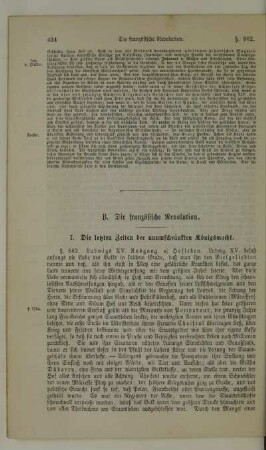 I. Die letzten Zeiten der unumschränkten Königsmacht