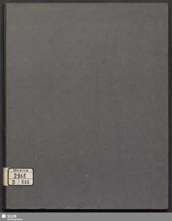Masses - Mus.2968-D-505 : V (4), Coro, orch