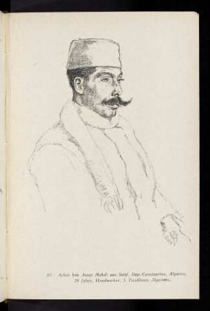 97. Massaud ben Said, Algerischer Neger