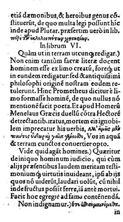 In Librum VI.