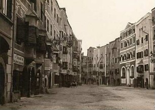 Rattenberg/Österreich. Hauptstraße