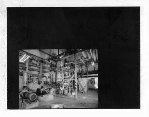 Riesa-Merzdorf, Paul-Greifzu-Straße. Altes Heizkraftwerk (1954). Heißwasseranlage
