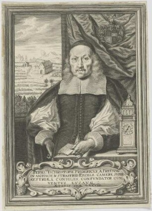 Bildnis des Christoph Fridericvs â Freysing