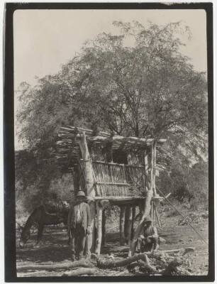 Maisspeicher in Huertas, Provinz Campero