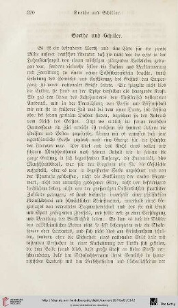 Goethe und Schiller