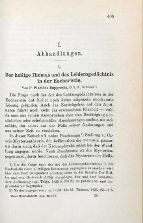 403-436 Der heilige Thomas und das Leidensgedächtnis in der Eucharistie