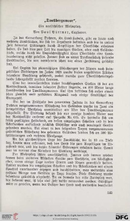 8: "Twellbergsmoor" : Ein neolithischer Wohnplatz