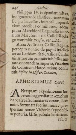 Aphorismus CXVII. - Aphorismus CXLI.