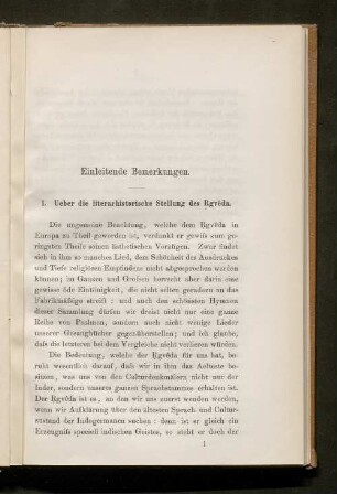 Einleitende Bemerkungen