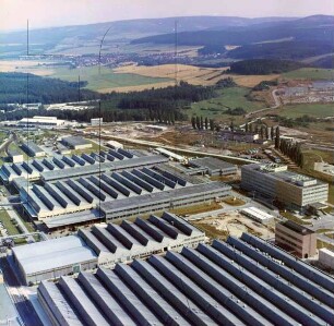 Industriegelände "Am Vogelherd" in Ilmenau-Unterpörlitz : Blickrichtung Südosten
