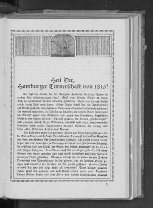 Heil dir, Hamburger Turnerschaft von 1816!