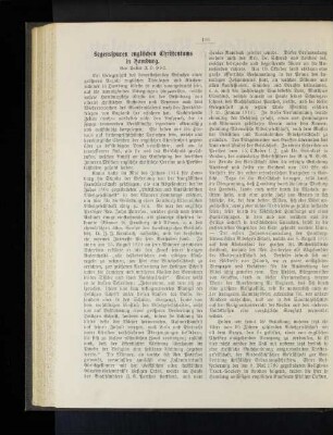 Segensspuren englischen Christentums in Hamburg. Von Pastor J. H. Höck.