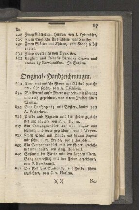 Original-Handzeichnungen.