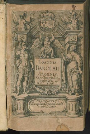 Ioannis Barclaii Argenis : Cum Clave et Indice locupletißimo